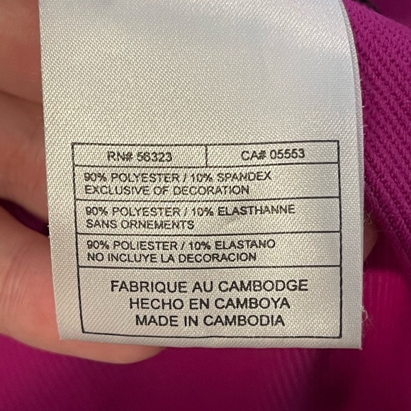 Vintage Nike FIT DRY Zip Jacket Magenta - Size Medium - Picture 5 of 5